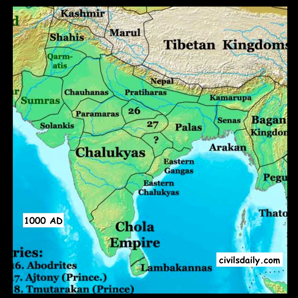 Chapter 9 | Post-Gupta Period II (750AD – 1000AD) – Civilsdaily