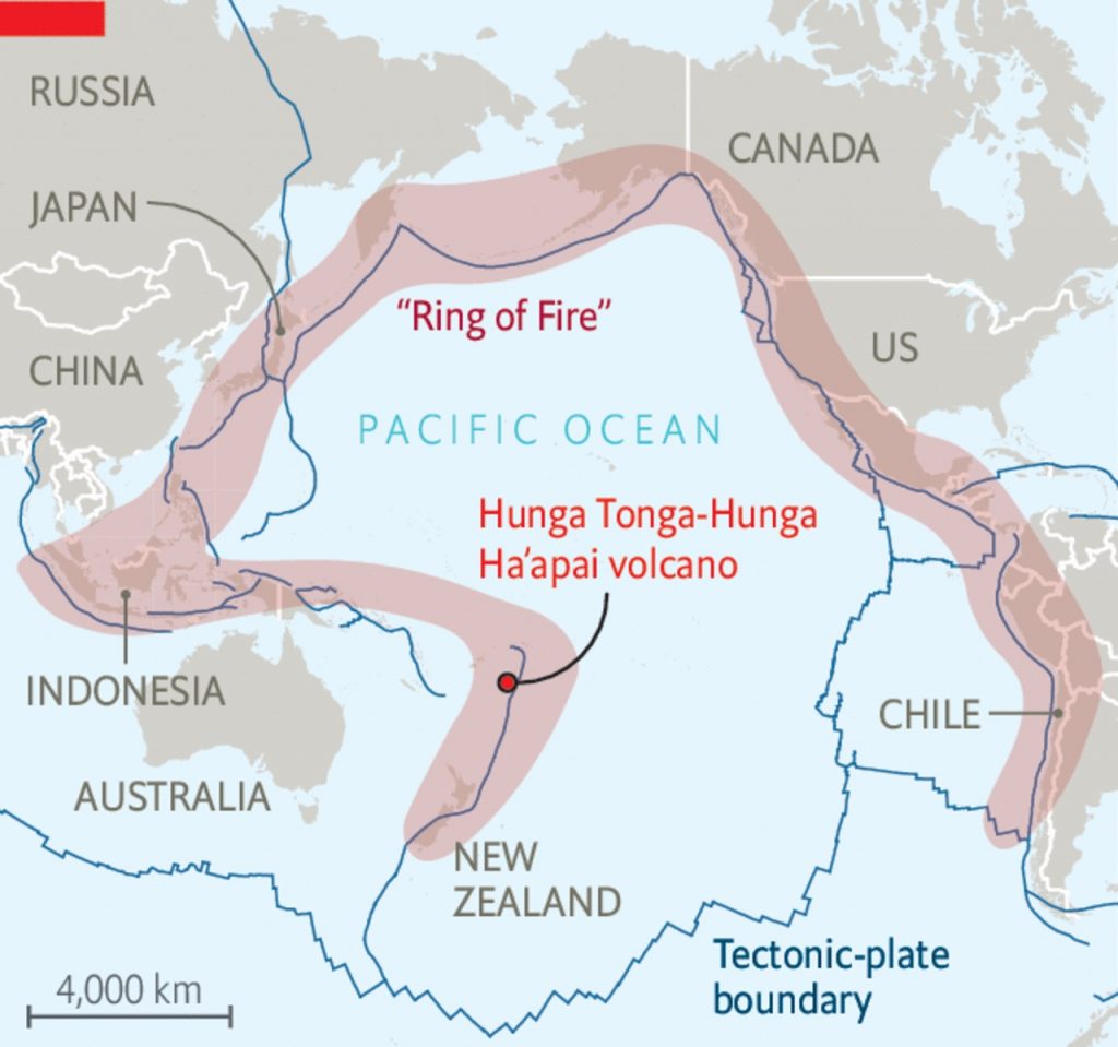 Hunga Tonga Volcanic Eruption - Civilsdaily